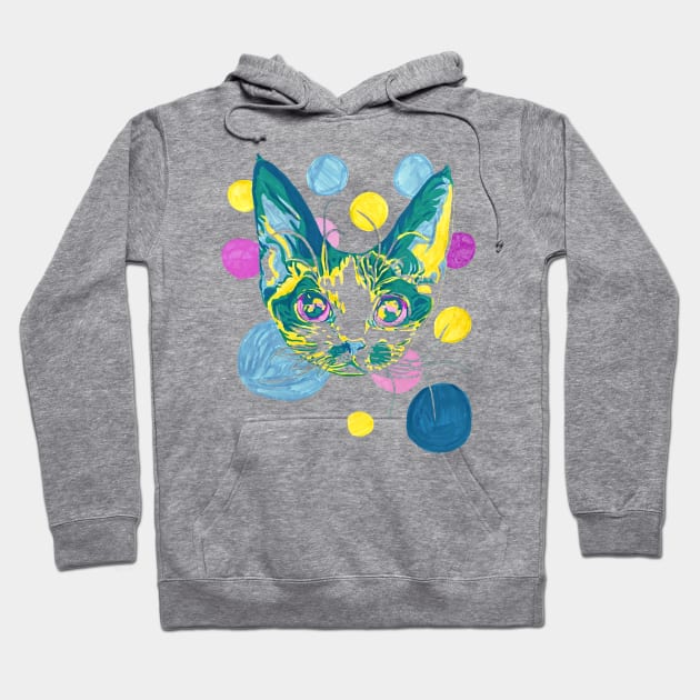 Devon Rex Hoodie by RaLiz